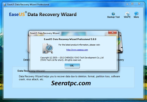 EaseUS Data Recovery Wizard 20.12.4 Keygen Crack Utorrent