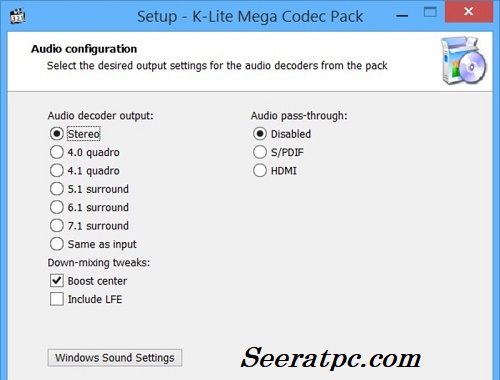 Download K-Lite Codec Pack Full Crack